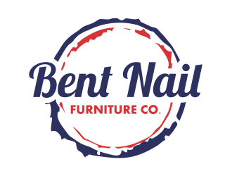 Bent Nail Furniture Co. logo design by cintoko