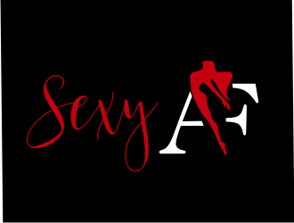 SEXY AF logo design by rdbentar