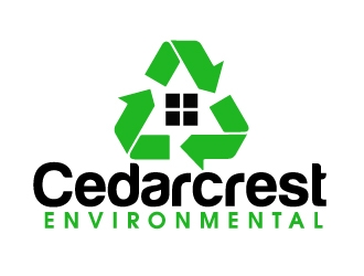 Cedarcrest Environmental logo design by ElonStark