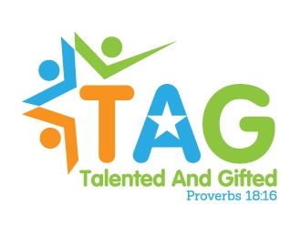 TAG ( short for Talented And Gifted) logo design by jaize