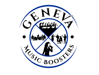 Geneva Music Boosters logo design by DreamLogoDesign