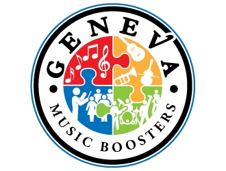 Geneva Music Boosters logo design by jaize