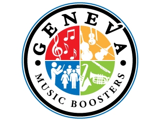 Geneva Music Boosters logo design by jaize