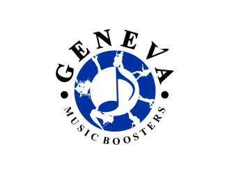 Geneva Music Boosters logo design by meliodas