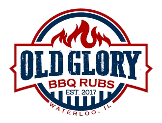 Old Glory BBQ Rubs logo design by jaize