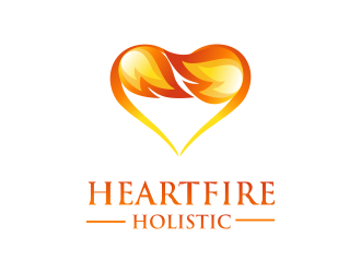 HeartFire Holistic logo design by aldesign