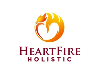 HeartFire Holistic logo design by josephope