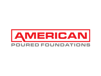 American Poured Foundations logo design by Franky.