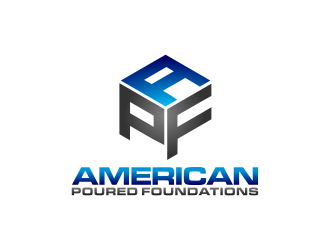American Poured Foundations logo design by imagine