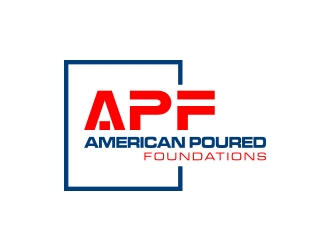 American Poured Foundations logo design by shernievz