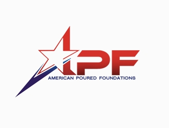 American Poured Foundations logo design by samueljho