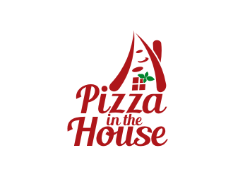 Pizza in the House logo design by dhe27