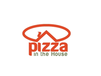 Pizza in the House logo design by samueljho