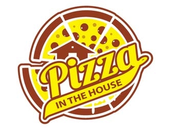 Pizza in the House logo design by logoguy
