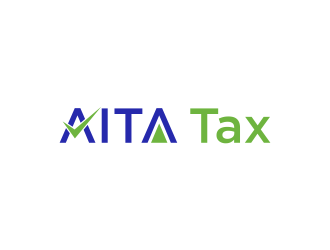 AITA Tax  - the name can also be AITA Tax & Accounting logo design by dayco