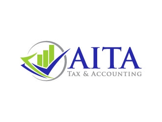 AITA Tax  - the name can also be AITA Tax & Accounting logo design by J0s3Ph