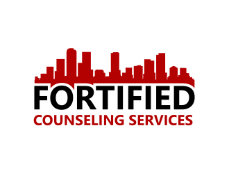 Fortified counseling services logo design by Girly