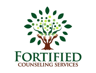 Fortified counseling services logo design by karjen