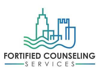 Fortified counseling services logo design by fawadyk