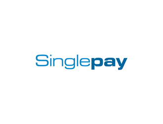 Singlepay logo design by alby