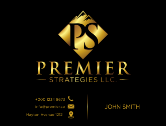 Premier Strategies LLC. logo design by agus