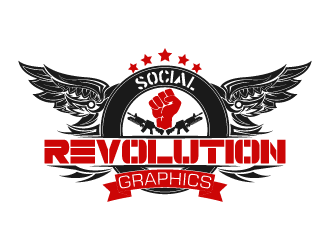 Social Revolution Graphics logo design by fastsev