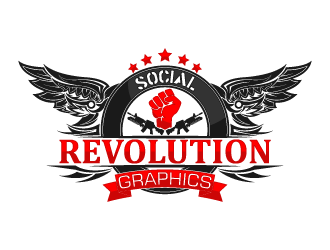 Social Revolution Graphics logo design by fastsev