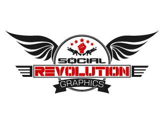 Social Revolution Graphics logo design by fastsev