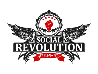 Social Revolution Graphics logo design by fastsev