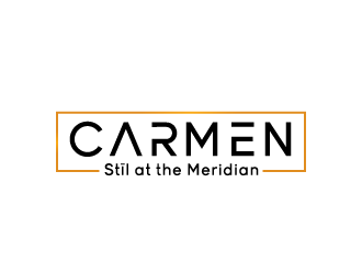Carmen Stīl At The Meridian Logo Design