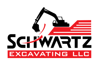 schwartz excavating llc logo design by vinve