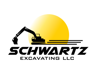 schwartz excavating llc logo design by vinve