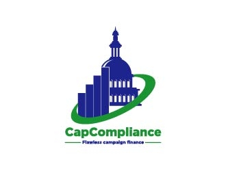 CapCompliance logo design by GRB Studio