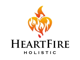 HeartFire Holistic logo design by cikiyunn