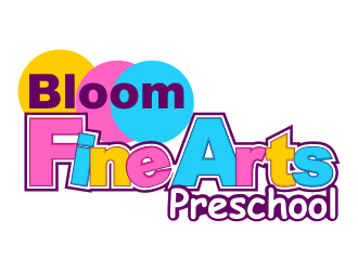 Bloom Fine Arts Preschool  logo design by kopipanas
