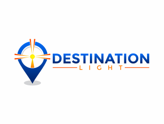 Destination Light logo design by mutafailan