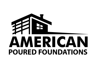 American Poured Foundations logo design by uttam