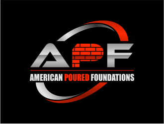 American Poured Foundations logo design by meliodas