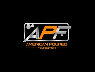 American Poured Foundations logo design by Silverrack