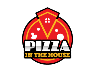 Pizza in the House logo design by pencilhand