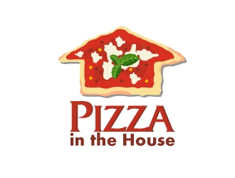 Pizza in the House logo design by Silverrack