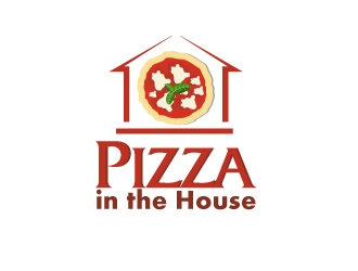 Pizza in the House logo design by Silverrack