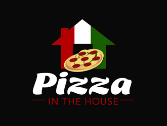 Pizza in the House logo design by kunejo