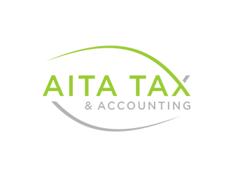 AITA Tax  - the name can also be AITA Tax & Accounting logo design by checx