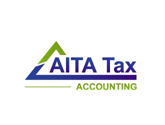 AITA Tax  - the name can also be AITA Tax & Accounting logo design by samuraiXcreations