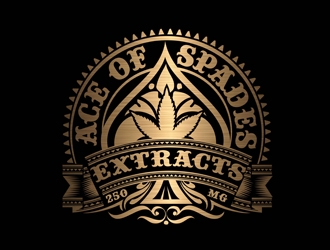 Ace of spades extracts logo design by DreamLogoDesign