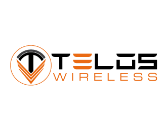 Telos Wireless logo design by tec343