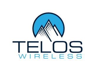 Telos Wireless logo design by tec343