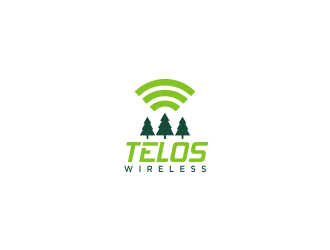 Telos Wireless logo design by menanagan