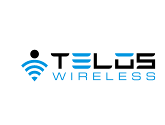 Telos Wireless logo design by tec343